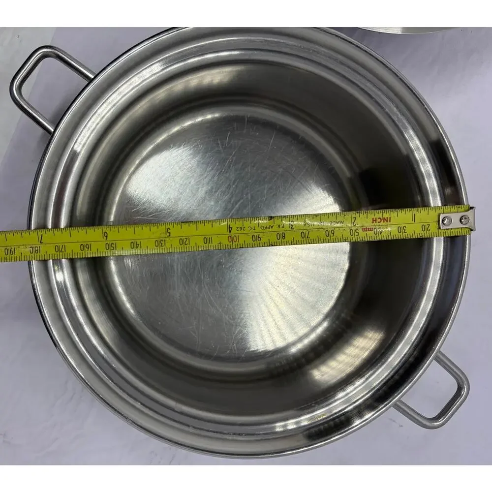 SaladMaster Versa Tec TO304-316 1 Quart Sauce Pan With Vapo Lid No Handle